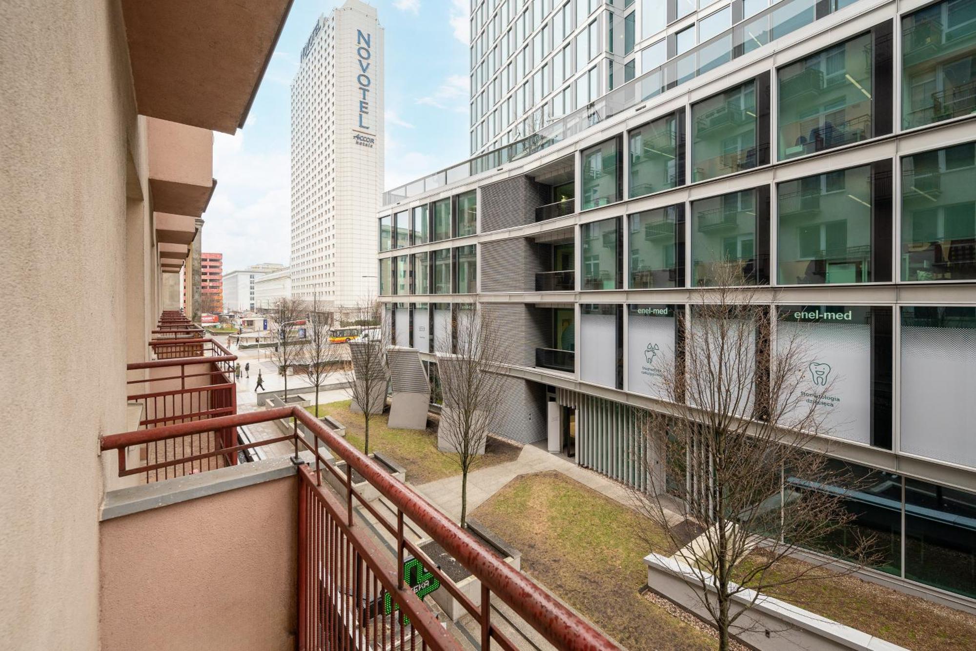 Widok Central Warsaw Apartment ภายนอก รูปภาพ