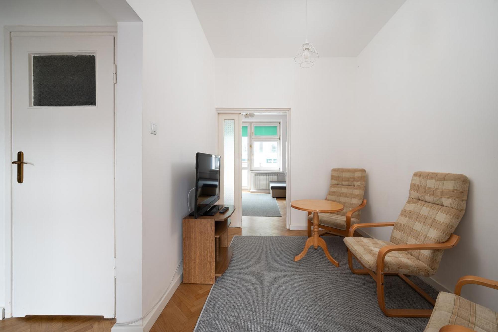 Widok Central Warsaw Apartment ภายนอก รูปภาพ